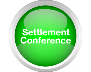 neutral settlement conference button